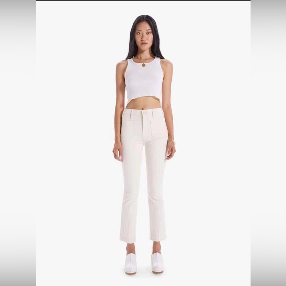 Mother Superior The Hustler Patch
Pocket‎ Flood Jeans Act Natural Size 24